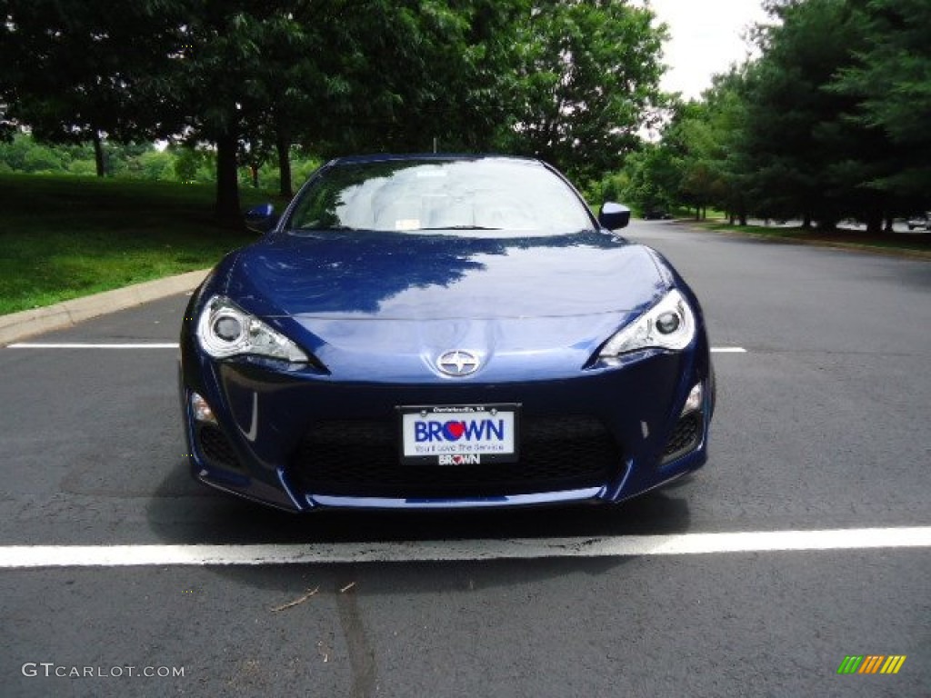 2013 FR-S Sport Coupe - Ultramarine Blue / Black/Red Accents photo #2