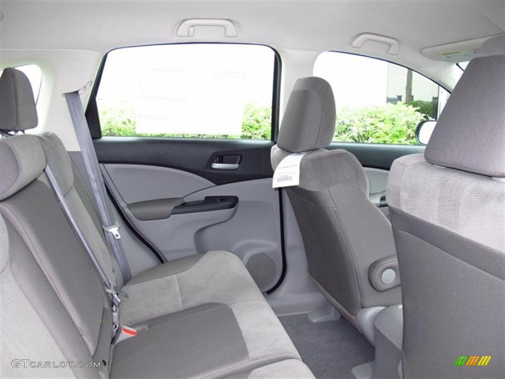 2012 CR-V LX - Taffeta White / Gray photo #8