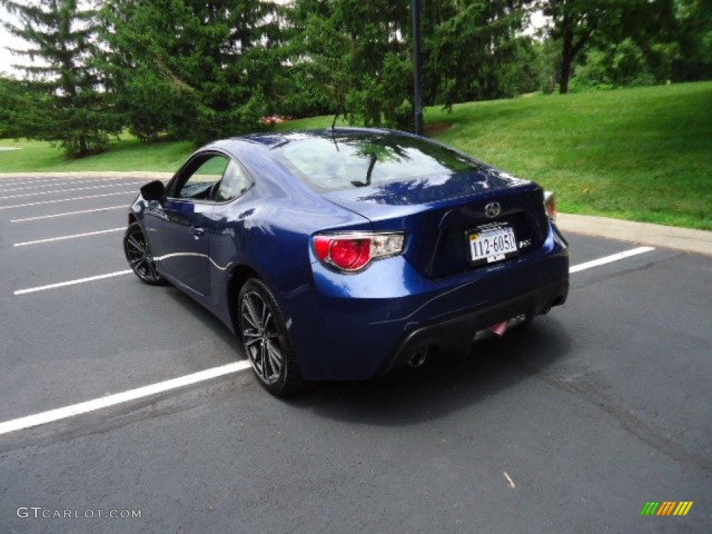 2013 FR-S Sport Coupe - Ultramarine Blue / Black/Red Accents photo #5