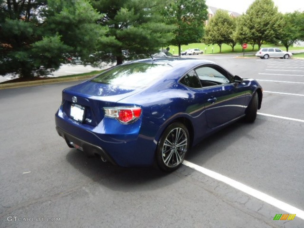 2013 FR-S Sport Coupe - Ultramarine Blue / Black/Red Accents photo #7