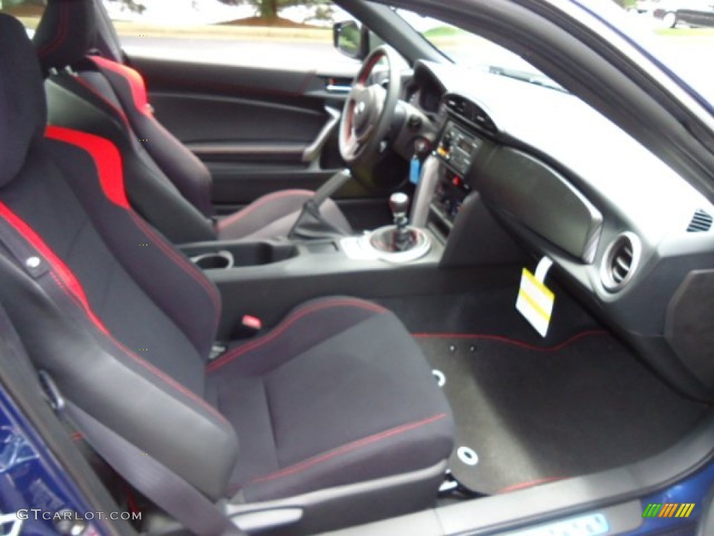2013 FR-S Sport Coupe - Ultramarine Blue / Black/Red Accents photo #18