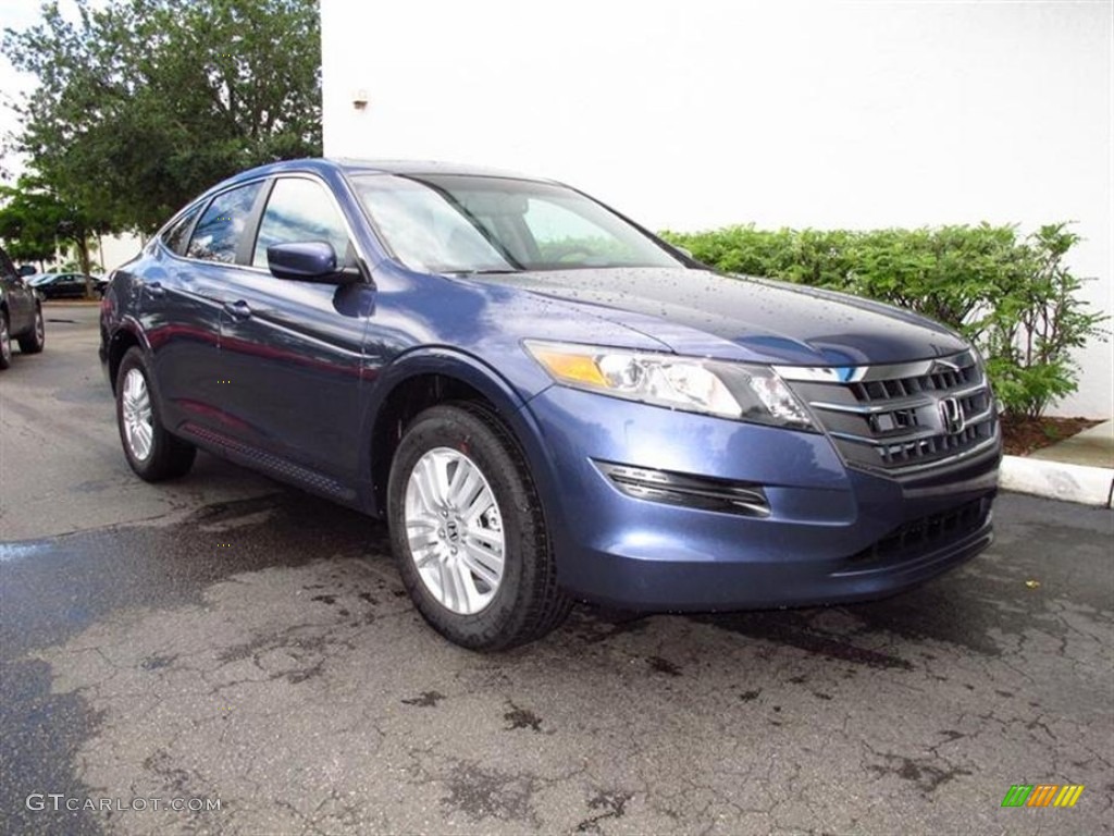 2012 Accord Crosstour EX-L - Twilight Blue Metallic / Black photo #1