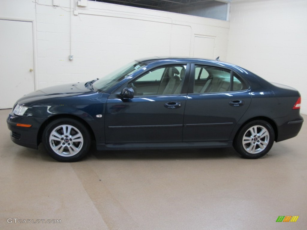 Nocturne Blue Metallic 2006 Saab 9-3 2.0T Sport Sedan Exterior Photo #67997639