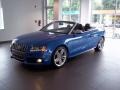 2010 Sprint Blue Pearl Effect Audi S5 3.0 TFSI quattro Cabriolet  photo #3