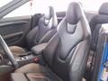 Black Silk Nappa Leather Interior Photo for 2010 Audi S5 #67997807