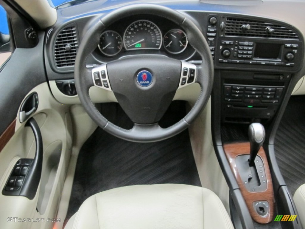 2006 Saab 9-3 2.0T Sport Sedan Slate Gray Dashboard Photo #67997810