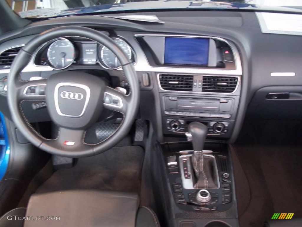2010 S5 3.0 TFSI quattro Cabriolet - Sprint Blue Pearl Effect / Black Silk Nappa Leather photo #19
