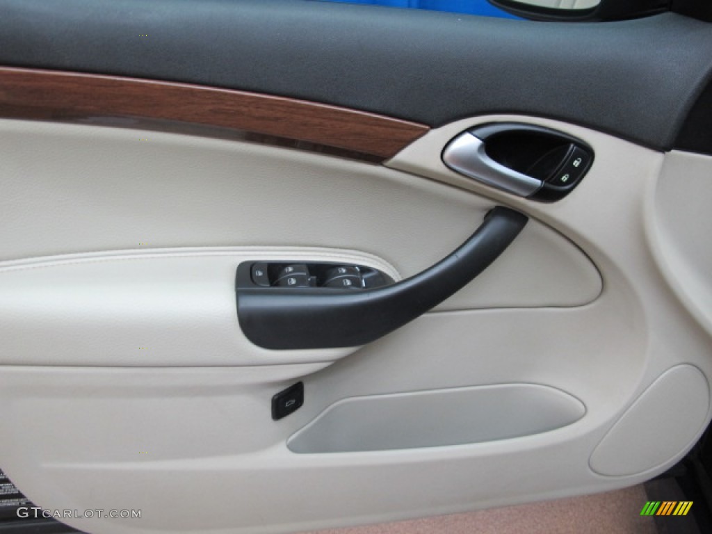 2006 Saab 9-3 2.0T Sport Sedan Slate Gray Door Panel Photo #67997975