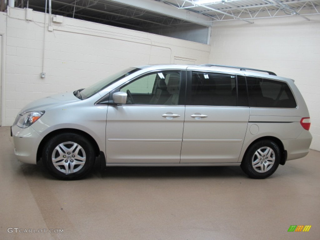 2005 Odyssey EX-L - Silver Pearl Metallic / Gray photo #5