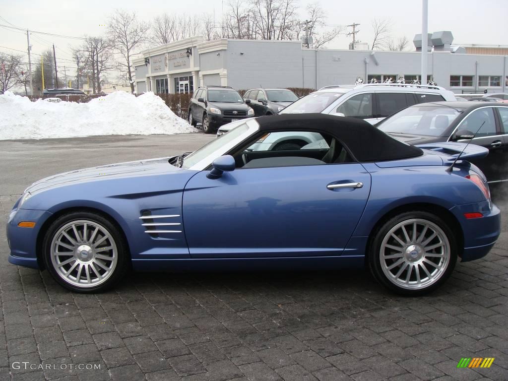 Aero Blue Pearlcoat 2005 Chrysler Crossfire SRT-6 Roadster Exterior Photo #6799837