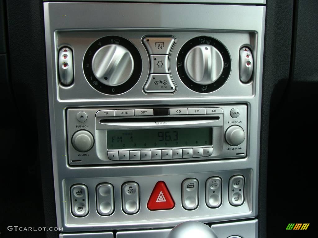 2005 Chrysler Crossfire SRT-6 Roadster Controls Photo #6799867