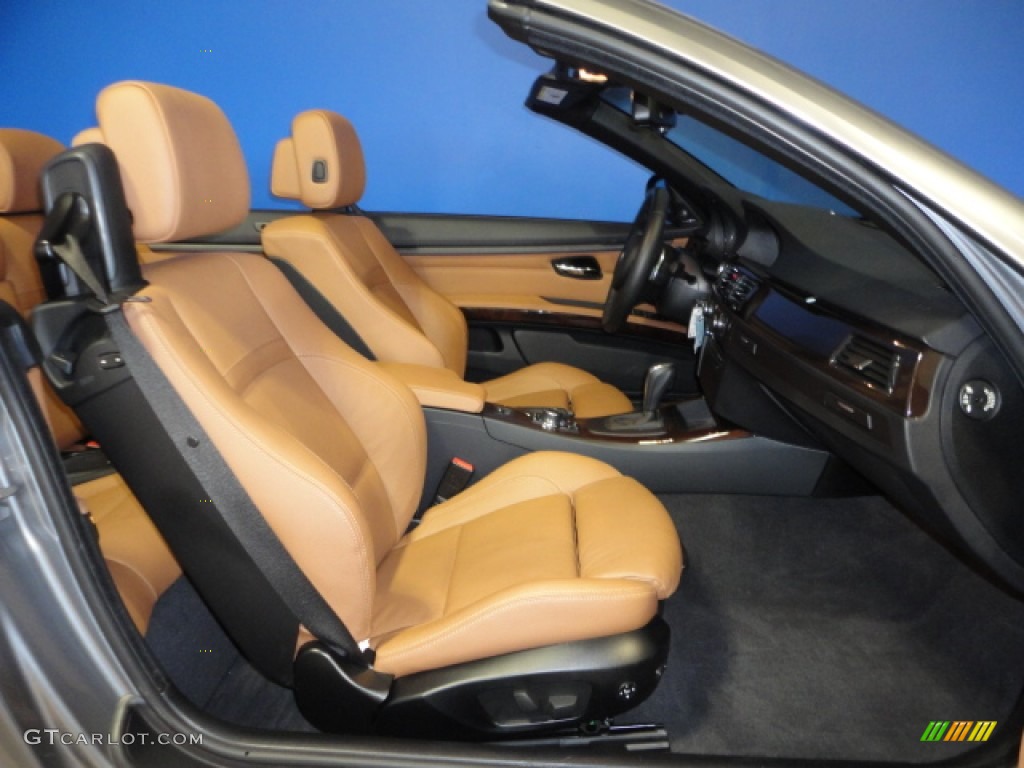 2011 3 Series 335i Convertible - Space Gray Metallic / Saddle Brown Dakota Leather photo #26
