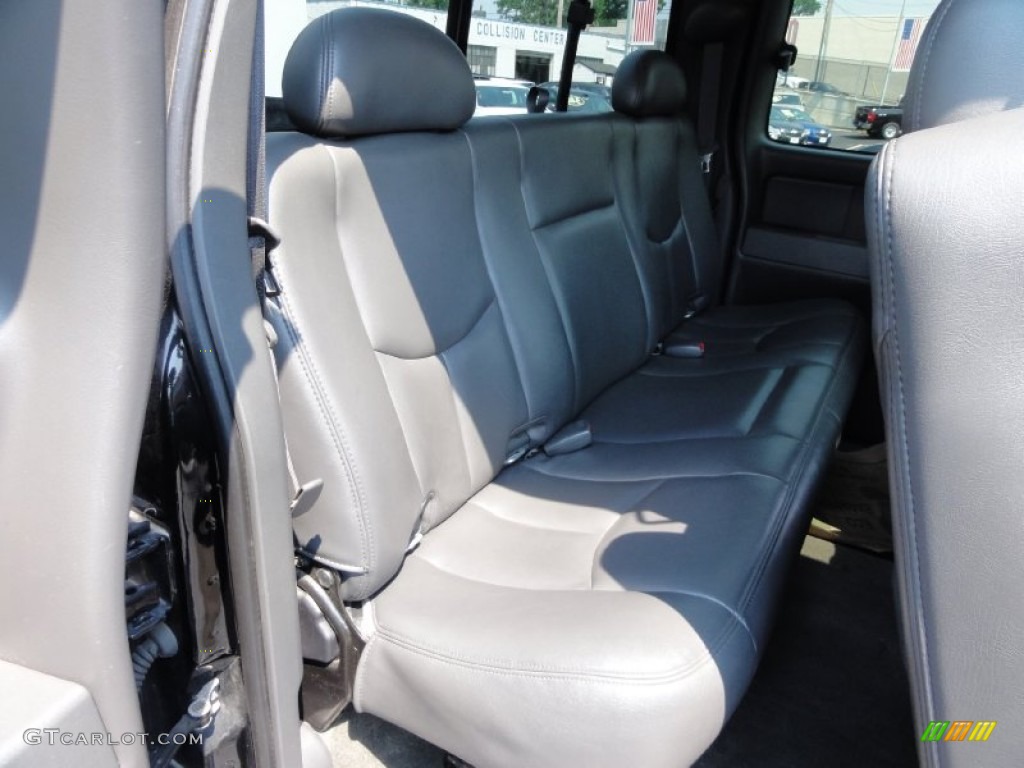 2005 Chevrolet Silverado 1500 SS Extended Cab 4x4 Rear Seat Photo #67999334