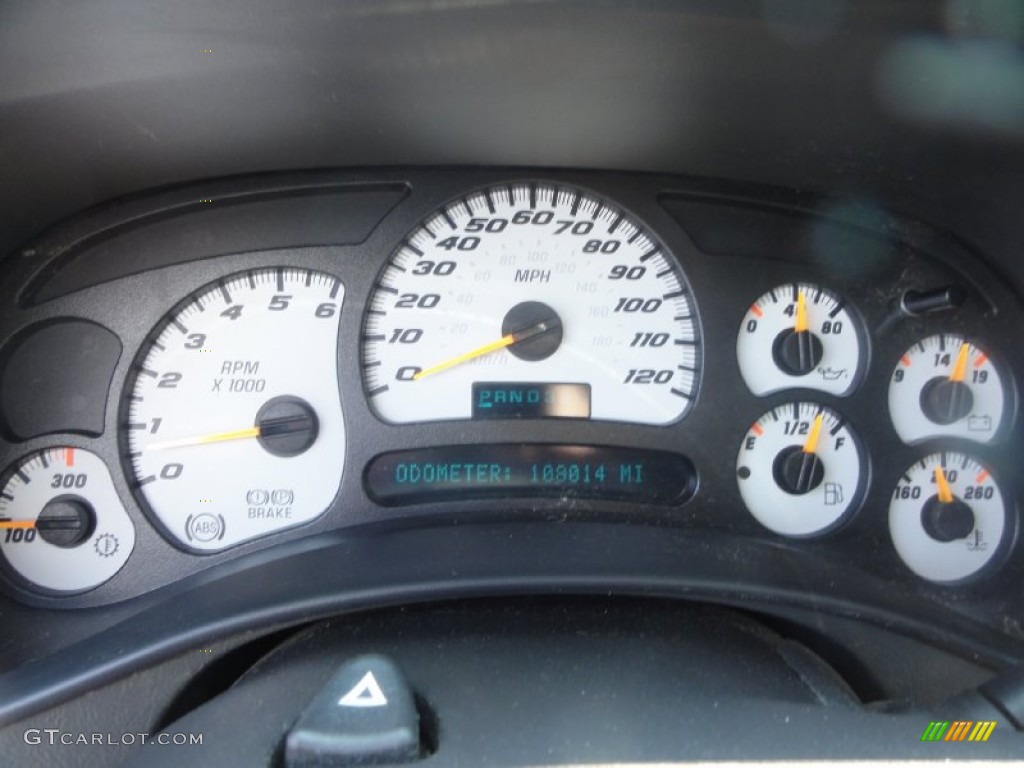 2005 Chevrolet Silverado 1500 SS Extended Cab 4x4 Gauges Photo #67999487