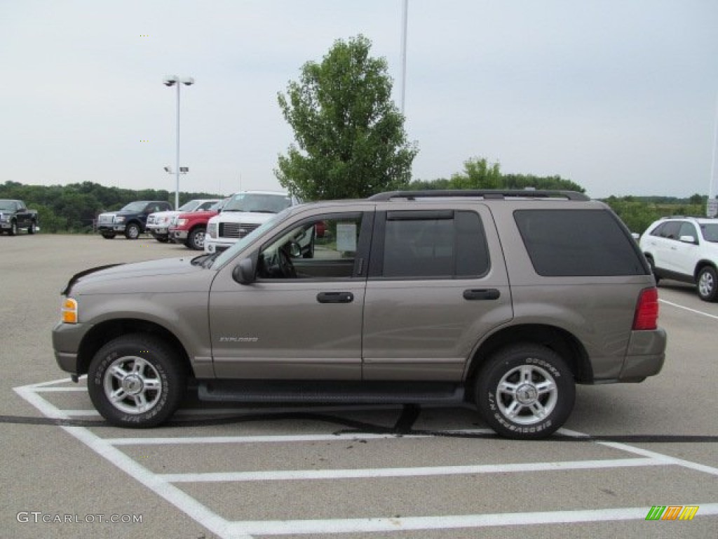 2004 Explorer XLT 4x4 - Mineral Grey Metallic / Medium Parchment photo #8