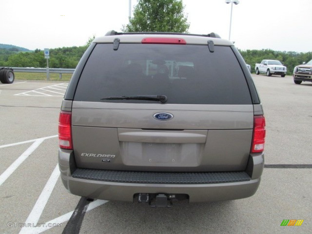 2004 Explorer XLT 4x4 - Mineral Grey Metallic / Medium Parchment photo #10