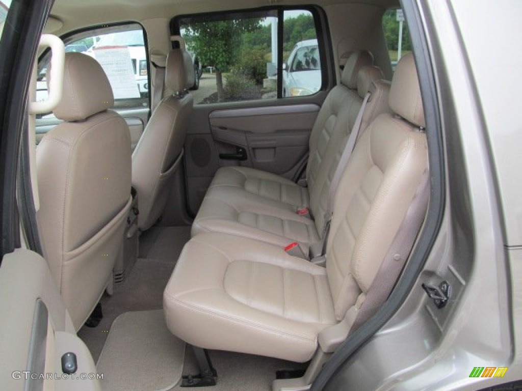 2004 Explorer XLT 4x4 - Mineral Grey Metallic / Medium Parchment photo #16