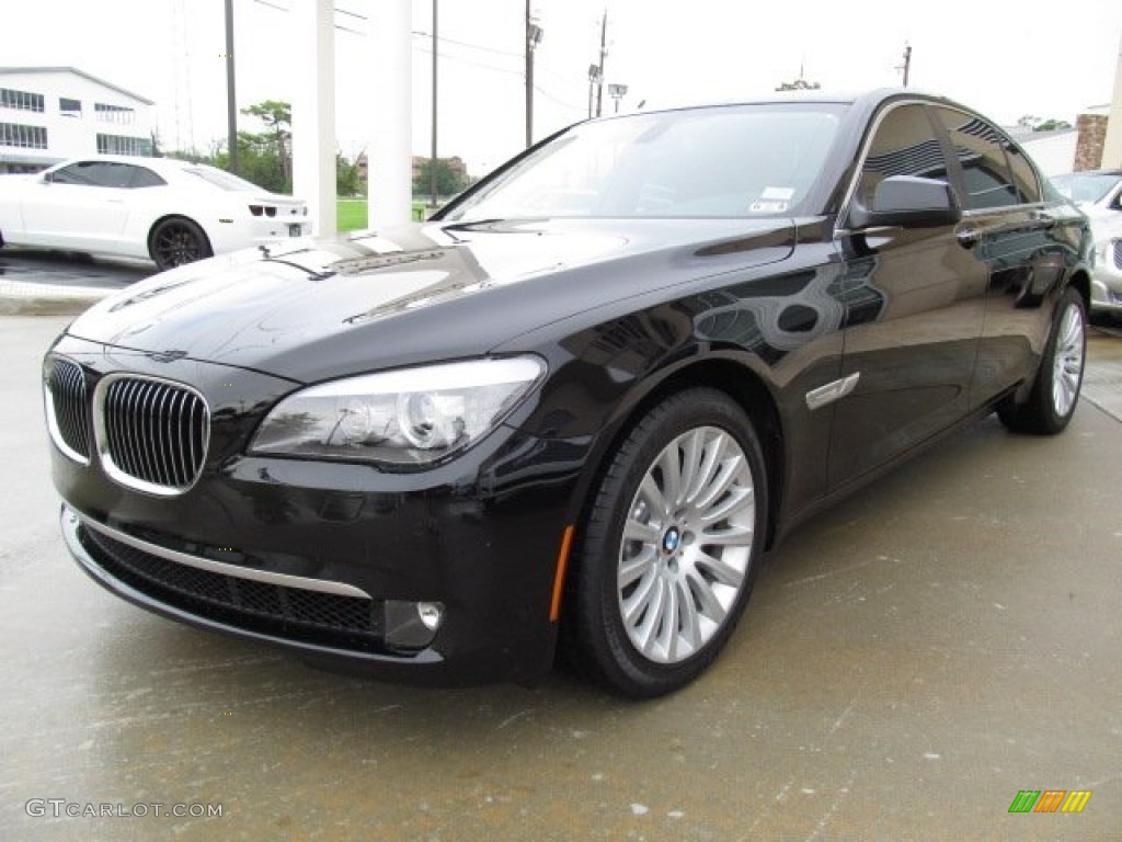 Jet Black 2012 BMW 7 Series 750i Sedan Exterior Photo #68000523