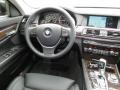 Black 2012 BMW 7 Series 750i Sedan Steering Wheel