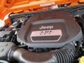 3.6 Liter DOHC 24-Valve VVT Pentastar V6 2012 Jeep Wrangler Unlimited Sport 4x4 Engine