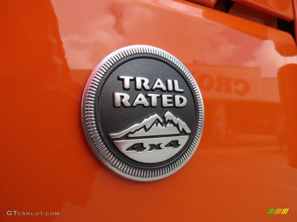 2012 Jeep Wrangler Unlimited Sport 4x4 Marks and Logos Photo #68000603