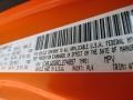  2012 Wrangler Unlimited Sport 4x4 Crush Orange Color Code PL4