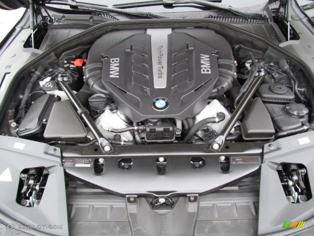 2012 BMW 7 Series 750i Sedan 4.4 Liter DI TwinPower Turbo DOHC 32-Valve VVT V8 Engine Photo #68000849