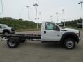 Oxford White - F550 Super Duty XL Regular Cab 4x4 Chassis Photo No. 2