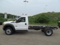 Oxford White - F550 Super Duty XL Regular Cab 4x4 Chassis Photo No. 11