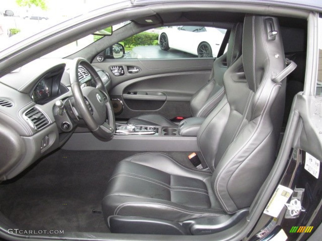 Warm Charcoal/Warm Charcoal Interior 2012 Jaguar XK XKR Convertible Photo #68001368