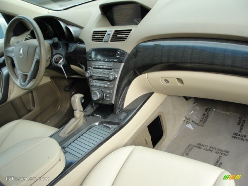 2007 MDX Technology - Aspen White Pearl / Parchment photo #22