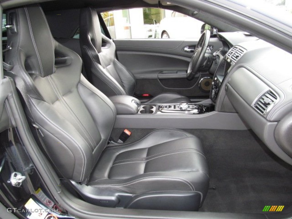 2012 Jaguar XK XKR Convertible Front Seat Photo #68001464