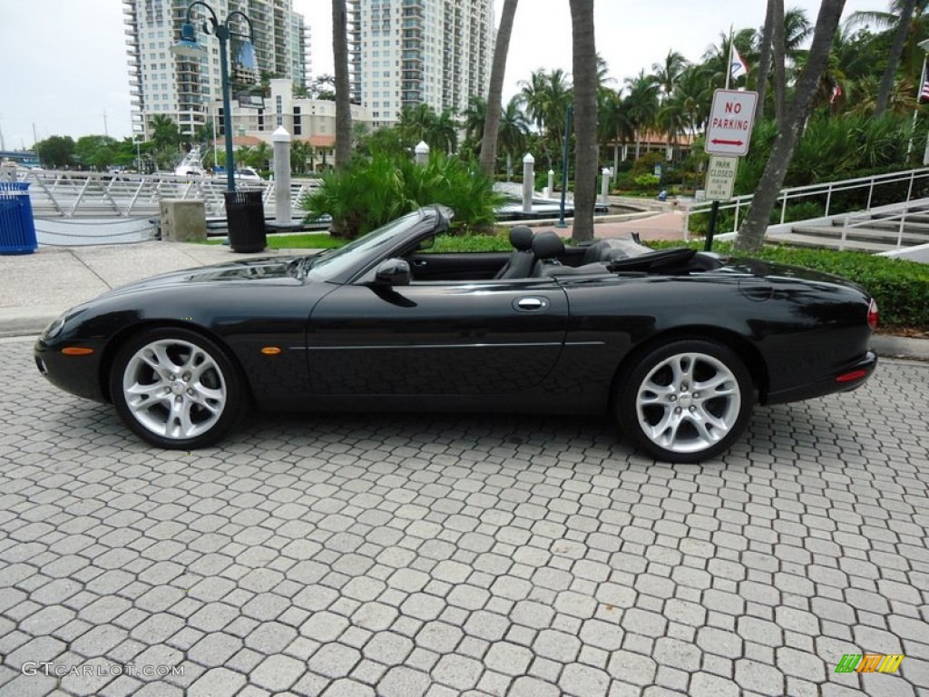 Midnight Metallic 2003 Jaguar XK XK8 Convertible Exterior Photo #68001557