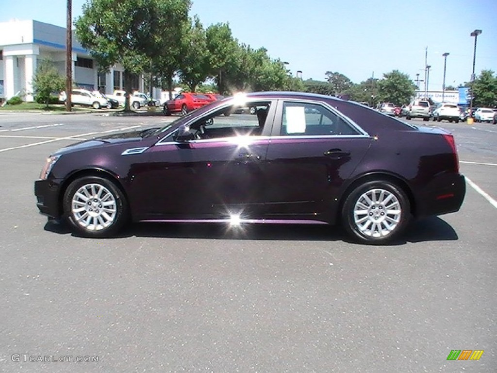 Black Cherry 2010 Cadillac CTS 3.0 Sedan Exterior Photo #68001635
