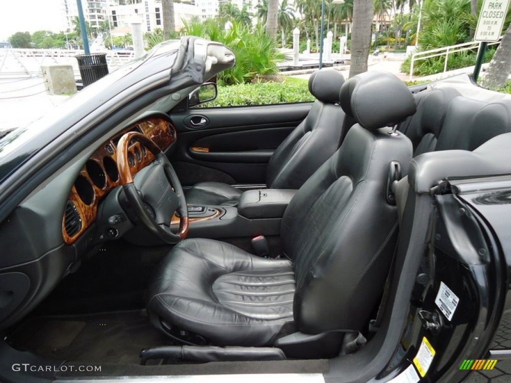 2003 Jaguar XK XK8 Convertible Front Seat Photo #68001746