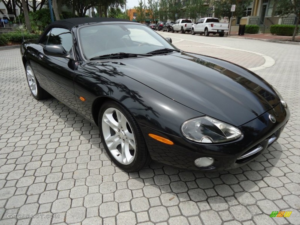 Midnight Metallic 2003 Jaguar XK XK8 Convertible Exterior Photo #68002052