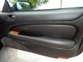 2003 Jaguar XK Charcoal Interior Door Panel Photo