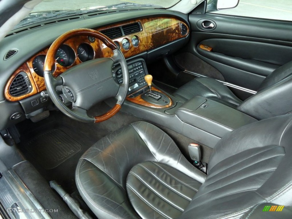 Charcoal Interior 2003 Jaguar XK XK8 Convertible Photo #68002332