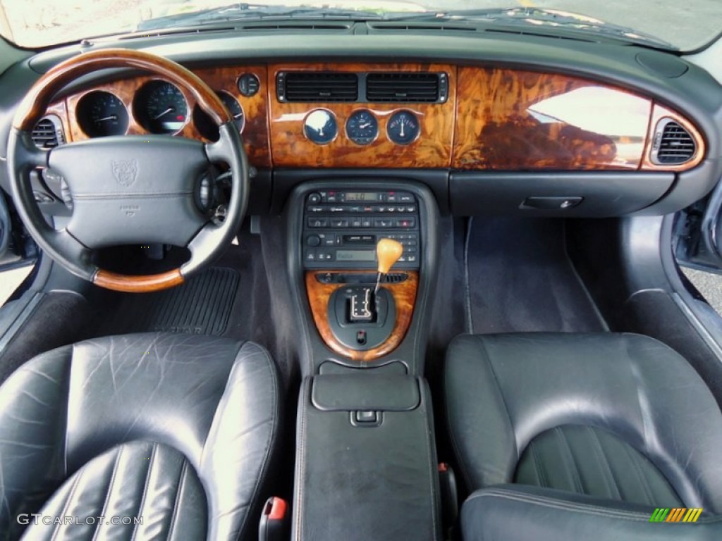 2003 Jaguar XK XK8 Convertible Charcoal Dashboard Photo #68002370