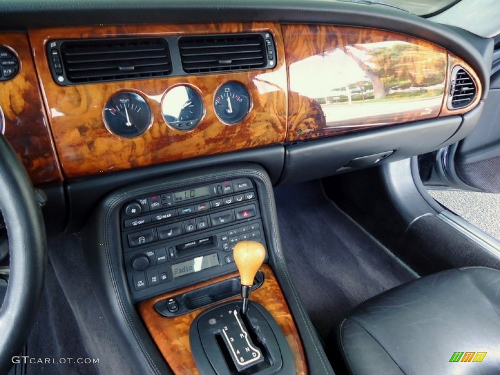 2003 Jaguar XK XK8 Convertible Charcoal Dashboard Photo #68002379
