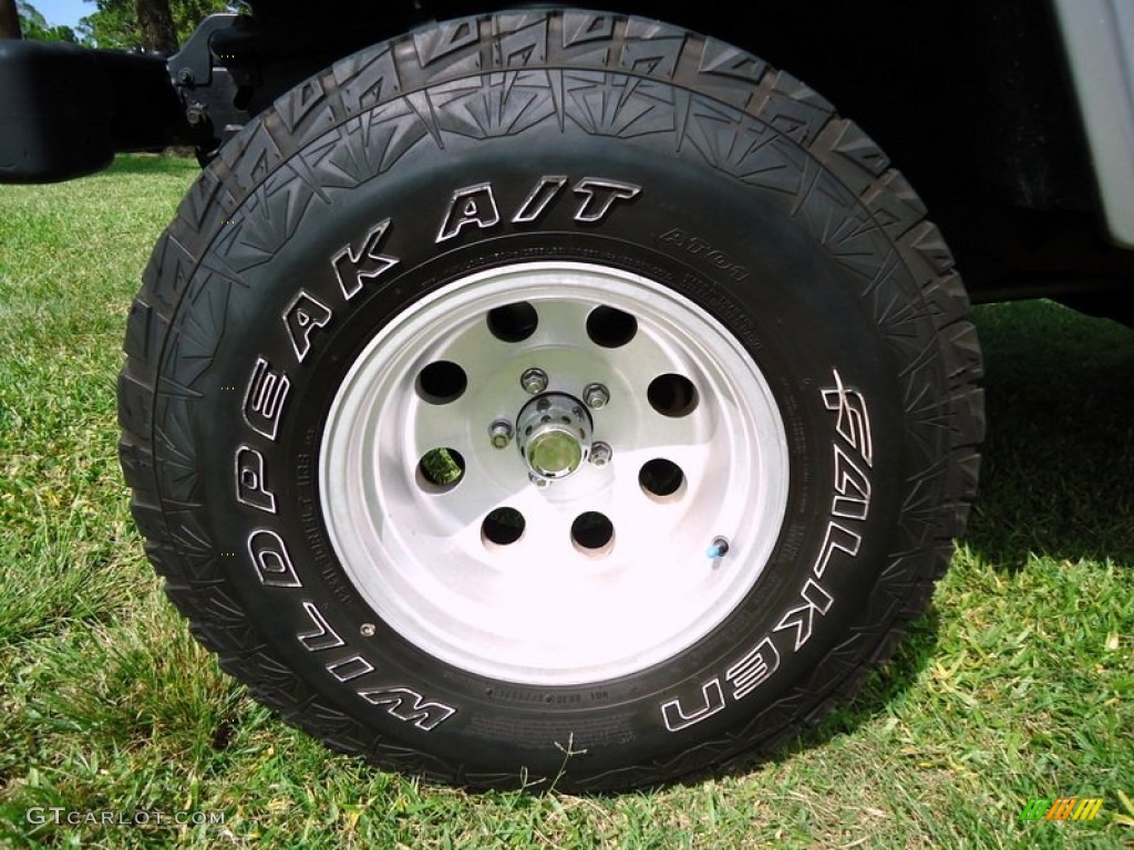 2000 Jeep Wrangler Sport 4x4 Custom Wheels Photo #68002577