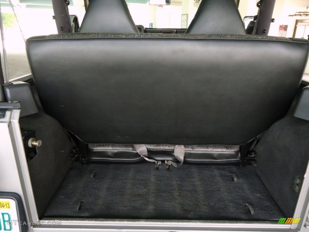 2000 Jeep Wrangler Sport 4x4 Trunk Photo #68003150