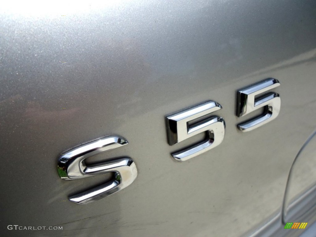 2003 S 55 AMG Sedan - Brilliant Silver Metallic / Charcoal photo #4