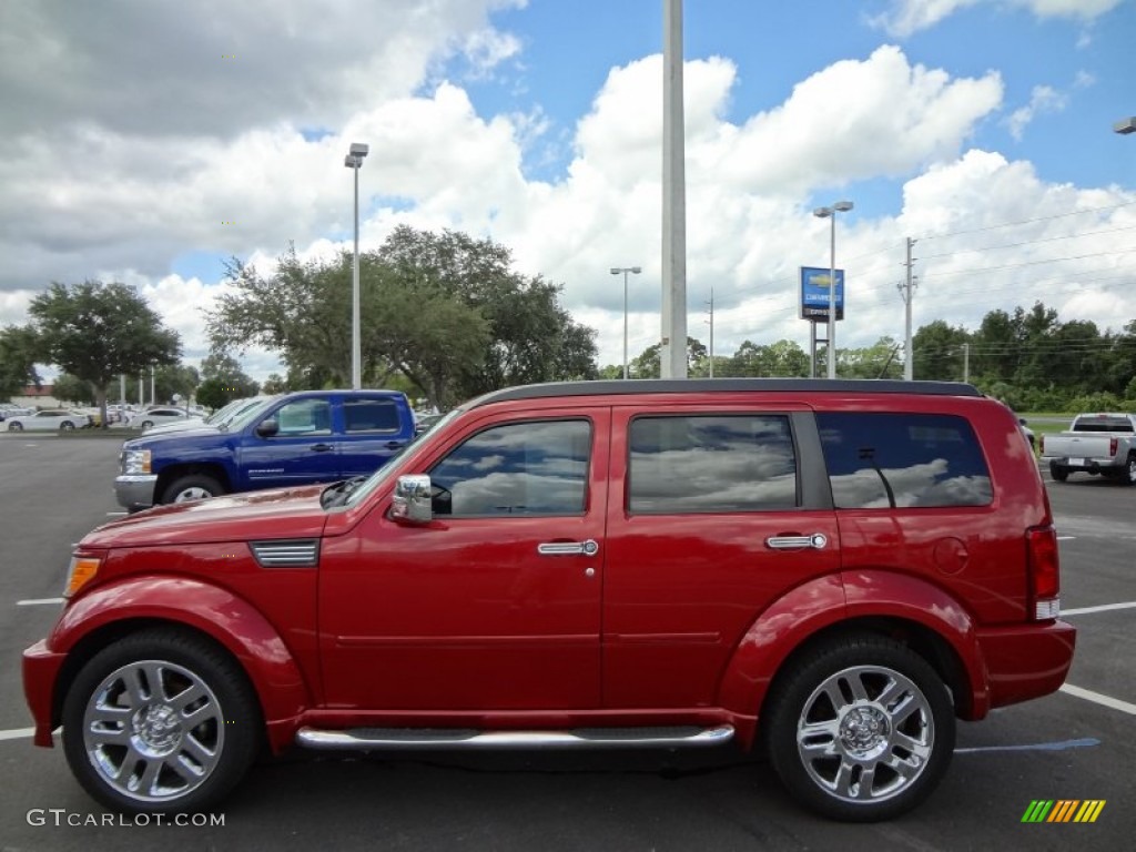 2007 Nitro R/T - Inferno Red Crystal Pearl / Dark Slate Gray photo #2