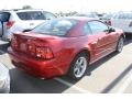 2002 Laser Red Metallic Ford Mustang GT Coupe  photo #2