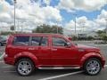 2007 Inferno Red Crystal Pearl Dodge Nitro R/T  photo #10