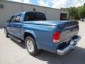 2002 Atlantic Blue Pearl Dodge Dakota SLT Quad Cab  photo #3