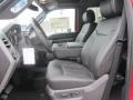 2012 Ford F250 Super Duty Lariat Crew Cab 4x4 Front Seat