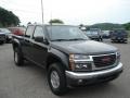 2008 Onyx Black GMC Canyon SLE Crew Cab 4x4  photo #3