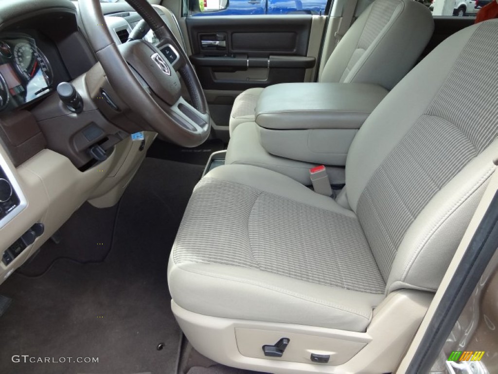 2010 Ram 2500 SLT Mega Cab - Austin Tan Pearl / Light Pebble Beige/Bark Brown photo #4